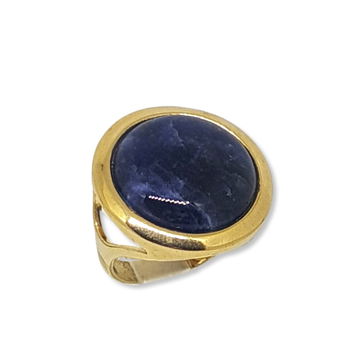 Anello con cornice in pietra preziosa Rio Design Circle