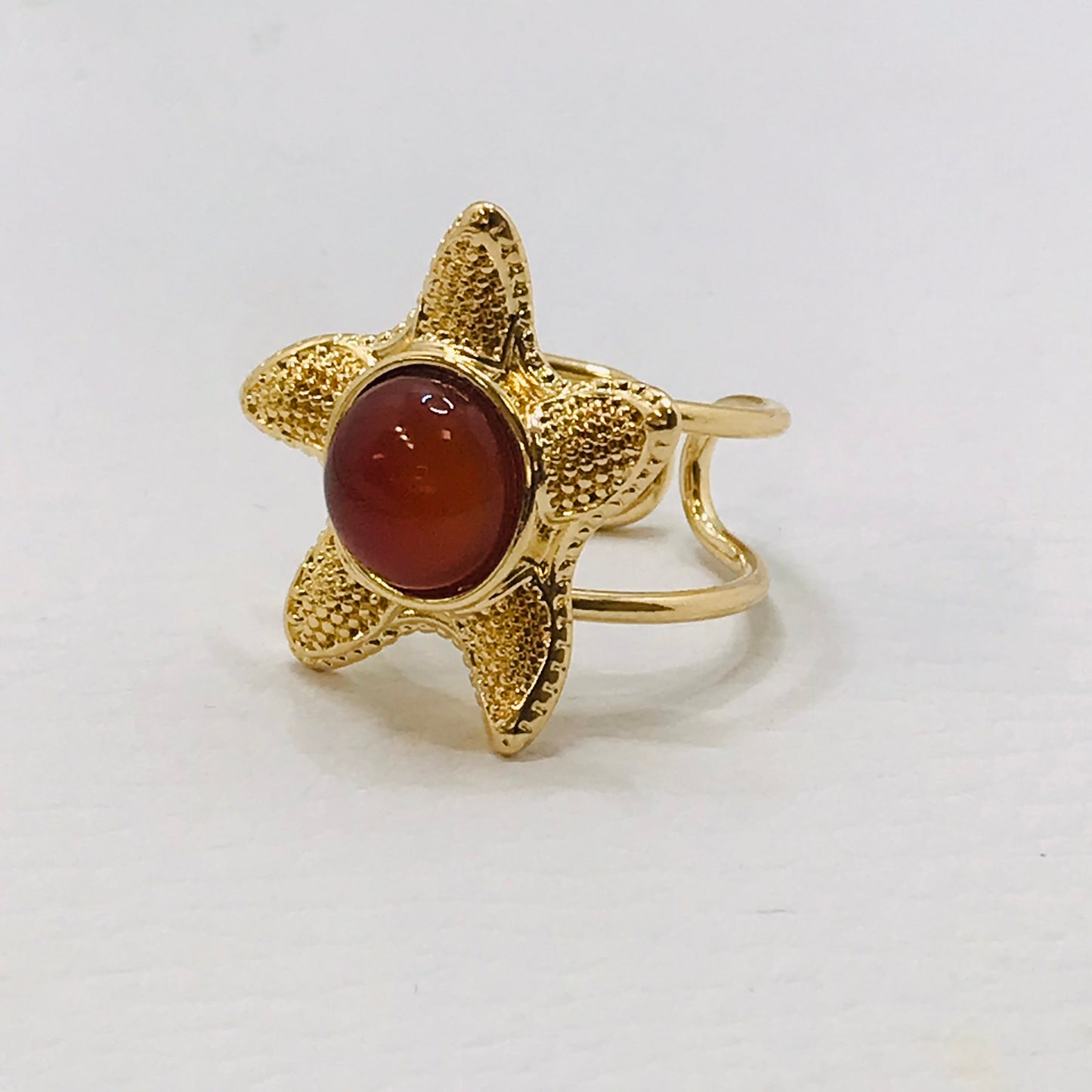 Sea Star Adjustable Ring