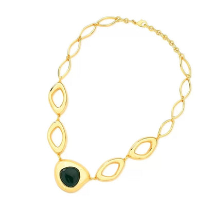 Select Bold Necklace - Black Agate