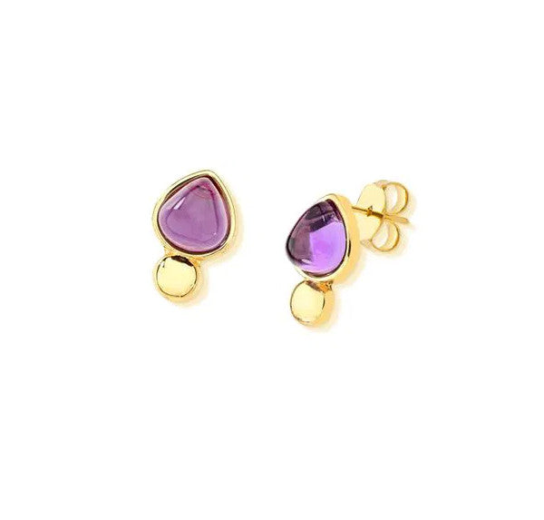 Amethyst Drop Earring