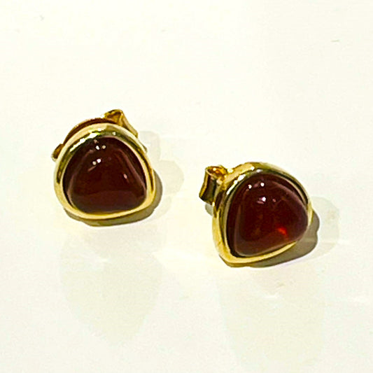 Enigma Small Drop Earring- Red Agate