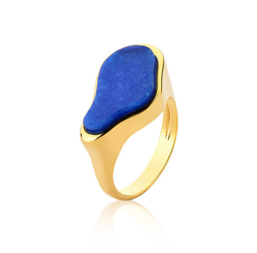 Cove Ring- Blue Quartz