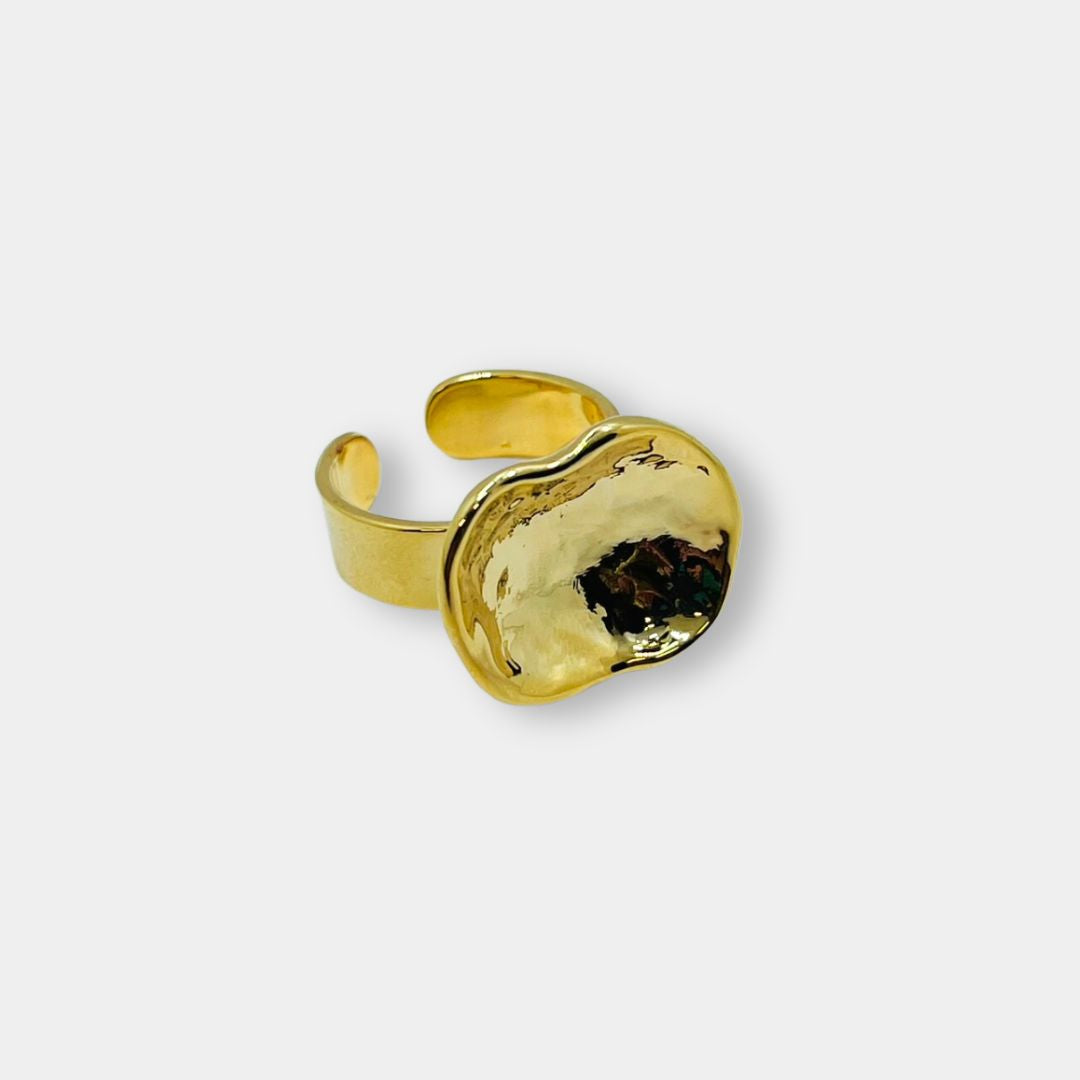 Martillado Small Ring - Gold