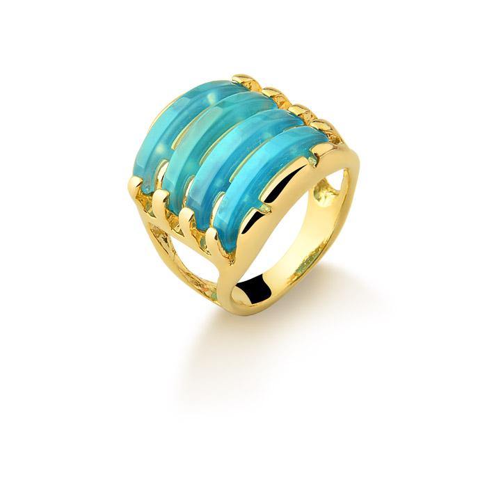 Four Layered Gems Ring - Rio Design Europe