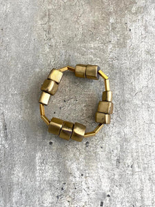 Mini Cubes Bracelet - Gold
