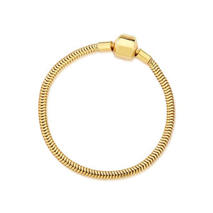 Bracelet for Pendants - Gold Plated - Size 19cm