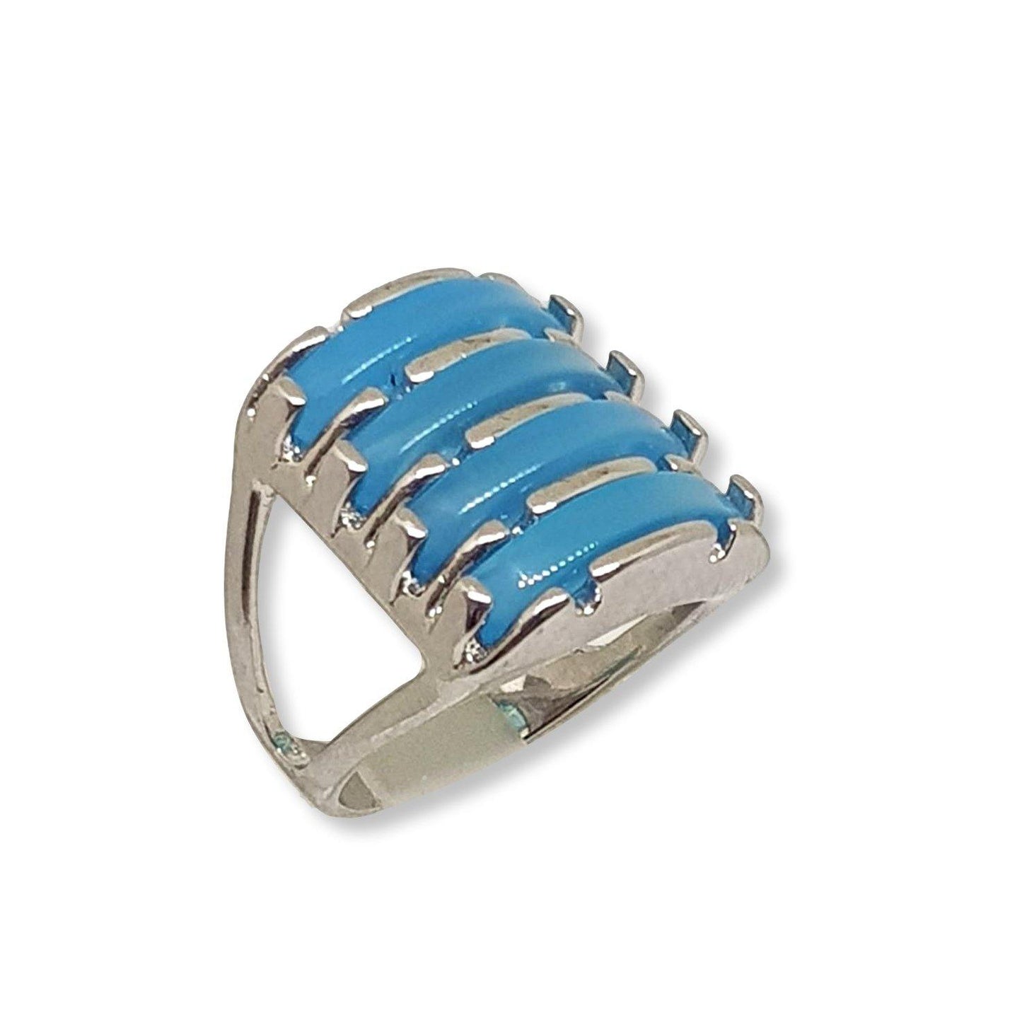 Four Layered Gems Ring - Rio Design Europe