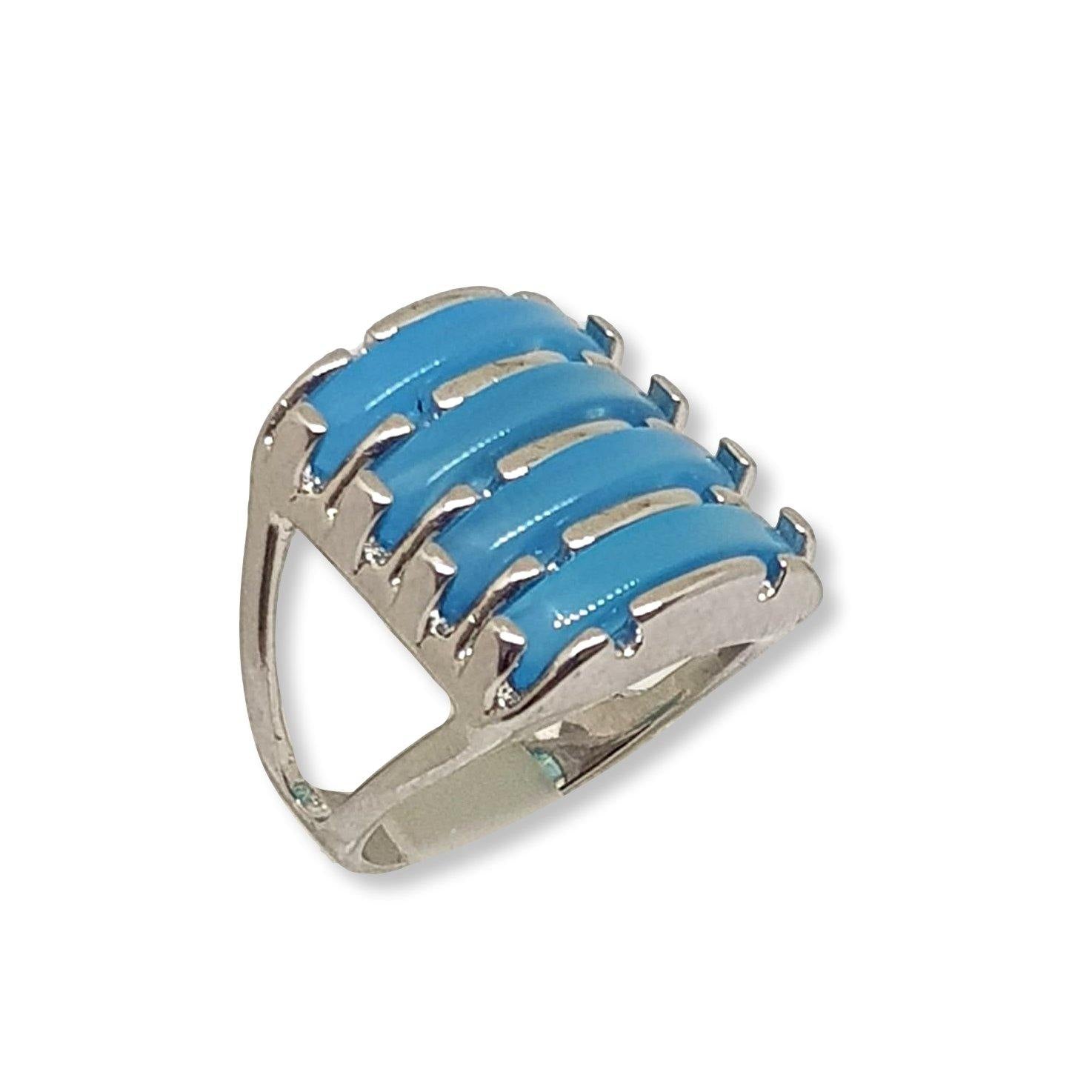 Four Layered Gems Ring - Rio Design Europe