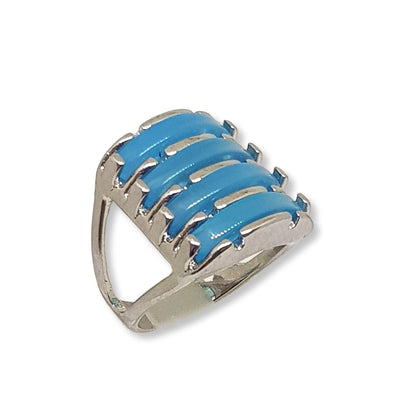 Four Layered Gems Ring - Rio Design Europe