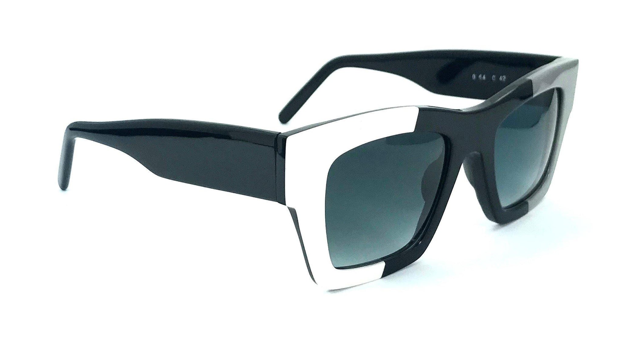 Gustavo Eyewear - G64 - WHITE - BLACK - GRAY - Rio Design Europe